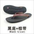 Thailand's new herringbone slippers, Vietnam rubber sandals, tire sole clamp shoes, fashionable men's casual trend, versatile. 