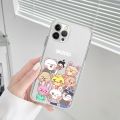 【Homesickneisi】 2023 Kpop Stray kids S-skzoo Phone Case For iPhone 13 14 Pro Max XS XR 12 11 Pro 13 Mini 6 7 8 Plus Soft Clear Back Cover. 