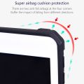 Transparent PC Hybrid TPU Tablet Case with Holder For iPad 10.2 2021 / 2020.