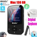 RUIZU X52 x55 Sport Bluetooth MP3 Player 8gb Clip Mini with Screen Support Pedometer music player плеер mp3 music player. 