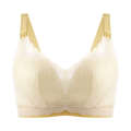 Gather Breastfeeding Lace Open Button Pregnant Women's Underwear Mid Bra Postpartum Pregnancy Period. 