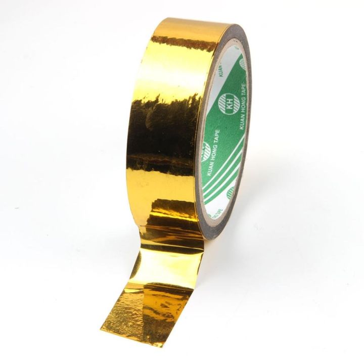 Golden%20Reflective%20Adhesive%20Tape%20Safty%20Warning%20Stripe,%20Masking%20Tape%20DIY%20Craft%2019mm/30mm%20Width%20-%20Image%202