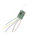 【Fashion】1 Set 4CH Remote Transmitter & Board Antenna for DIY RC Car Robot Remote Control Toy Parts.