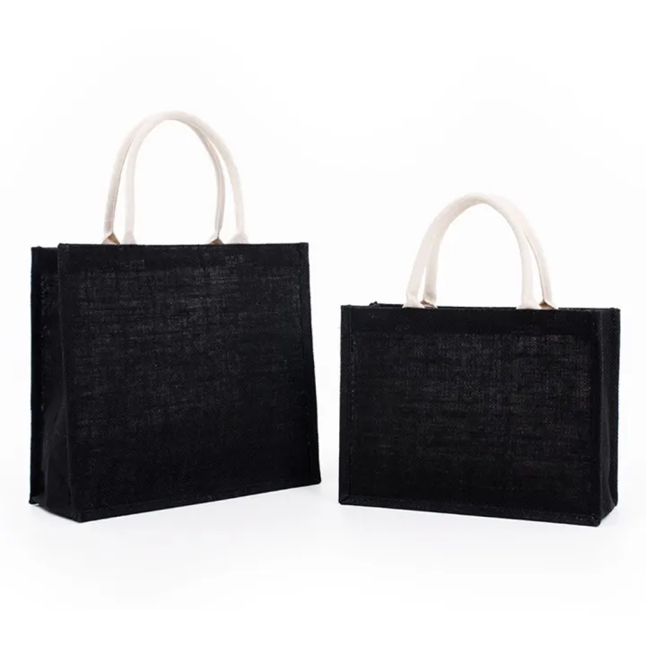 Reusable%20Jute%20Tote%20Bag%20Spacious%20Large%20Capacity%20Unisex%20Eco-friendly%20Handbag%20White%20And%20Black%20Portable%20Shoulder%20Bag%20for%20Grocery%20-%20Image%205