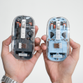 Wiwu Crystal Transparent Wireless Mouse - Stylish And Sleek Design For Modern Computing Experience. 