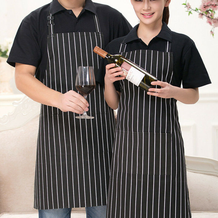 Adult%20colorful%20Stripe%20Bib%20Apron%20Chef%20Waiter%20Kitchen%20Cooking%20Pockets%20Women%20Apron%20Fashion%20-%20Image%206
