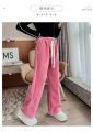 Spring Girls Corduroy Pants Loose Trousers Autumn Kids Clothes High Waist Wide Leg Pants Child Casual Pants Teen Clothes 5-12Y.