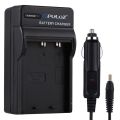 PULUZ Digital Camera Battery Car Charger for Fujifilm NP-95 Battery. 