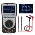 Upgraded MT8206 2 in 1 Intelligent Digital Oscilloscope Multimeter Current Voltage Frequency Tester with Analog Bar Graph. 
