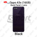 For Oppo A3s 16GB and 32GB Back Panel/ Backshell/ Casing + Camera Lens + Side Buttons With Logo-All Colors Available. 
