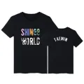 Shinee World T Shirt Kpop Fashion Men Women T Shirts Casual Summer Short Sleeve Tee Shirt Korean Style Plus Size T-shirt Tops. 
