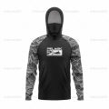 Pelagic Grea Fishing Shirts with UV Protection, Long Sleeve, Hooded Face Cover, Quick Dry Tops, Fishing Face Mask Clothes Upf 50.