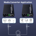 D-Link HTB-3100 (A+B) Fiber Optic Media Converter Full Set | 10/100Mbps SC Single Fiber Converter | 25KM Range | RJ45 to SC Ethernet Adapter. 