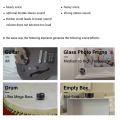 Bone Conduction Speaker Cylinder Karaoke with Microphone Bluetooth Connection Wireless Audio Bone Conduction Pocket Speaker.