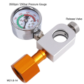 Soda Refill Quick Adapter for W21.8 CO2 Tank Soda Refill Quick Adapter for DUO/TERRA/ART Soda Machine. 