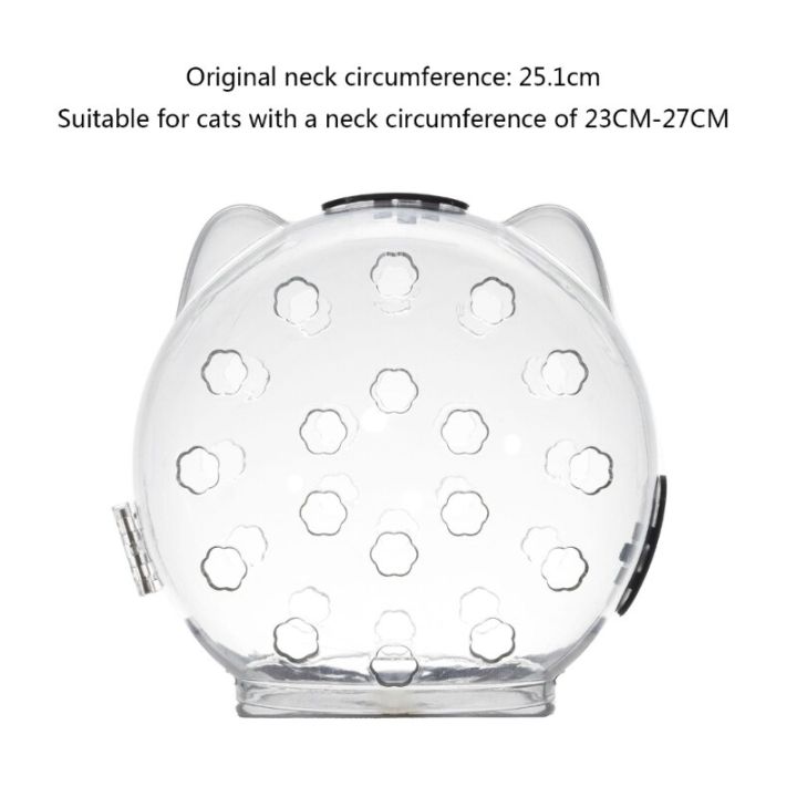 Muzzles%20Breathable%20Transparent%20Muzzle%20Grooming%20Mask%20Astronaut%20Helmet%20with%2036%20Vent%20Holes%20Anti-Bite%20for%20Nail%20Trimming%20-%20Image%202