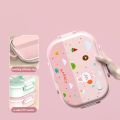 304 Stainless Steel Lunch Box Bento Box For School Kids Office Worker 2layers Microwave Heating Lunch Container Food Storage Box. 