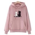 Women Fashion Loose Hooded Pullover Casual Long Sleeve Shirt Sweatshirt Hoodies Top.