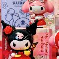 Anime Sanrio Kuromi My Melody Blind Box Rose And Earl Series Action Figure Collection PVC Decor Model Dolls Children Toys Gift. 