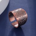 【Hot New Release】Dreamtime The 7 Archangel eal of olomon Ring Punk Hexagram Ring For Men Metatron Cube ymbol Amulet Jewelry anillo hombre. 