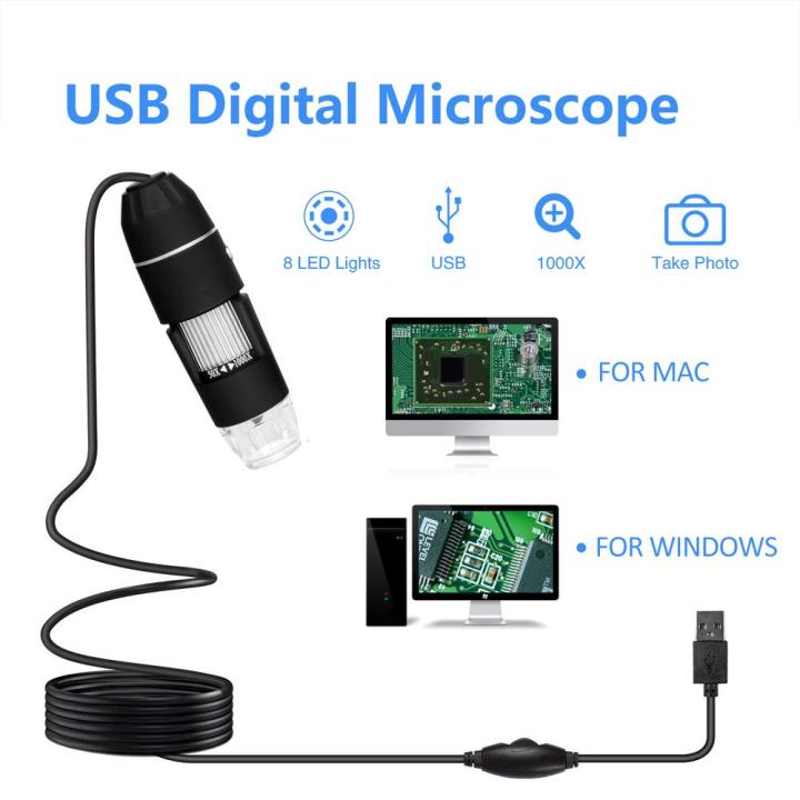 KOGEEK%20Multifunctional%20Handheld%20Portable%20Digital%20Microscope%20USB%20Interface%20Electron%20Microscopes%20with%208%20LEDs%20without%20Bracket%20300000%20Pixels%20-%20Image%204