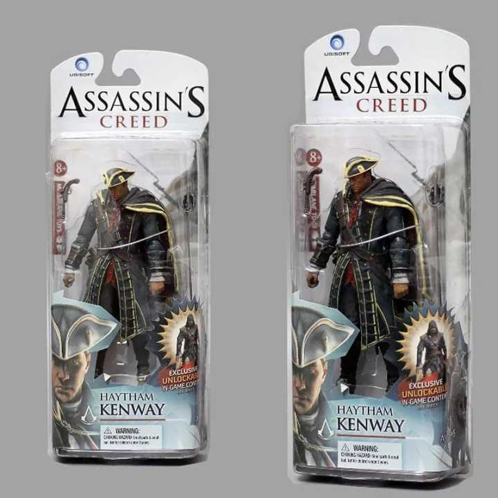 Assassin's%20Creed%20Edward%20Haytham%20Connor%20Hunter%203D%20Statue%20Model%20Action%20Figures%20Toy%20-%20Image%206