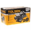 TOLSEN Bench Vice (4inch 100mm) Swivel Base with Anvil 10103. 