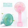 Mini Fan/New Mini Rechargeable USB Charging Portable Handheld 3 Gear Speed Desktop Fan. 