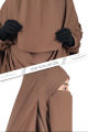 Glam Touch Extra Coverage- Rufi One Loop Ready Hijab Niqab Set.