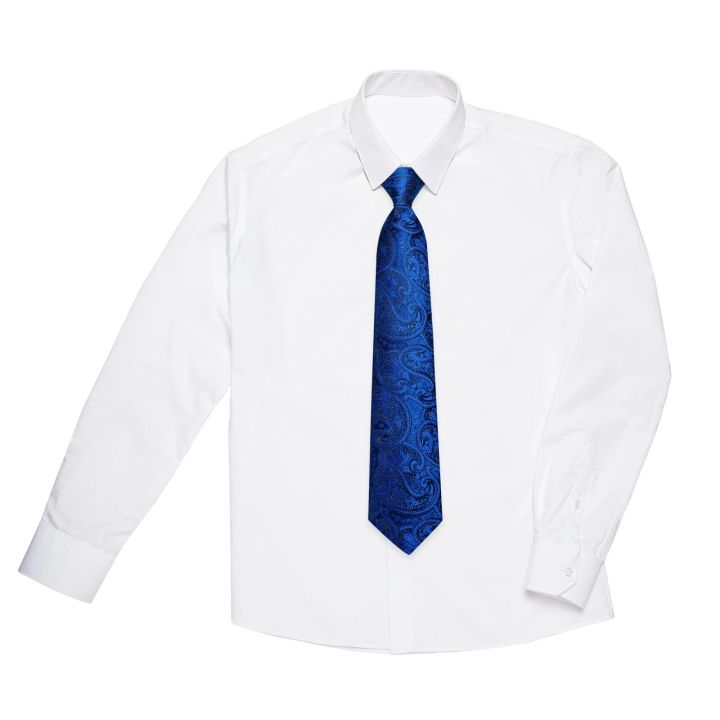 38*6cm%20Kids'%20Small%20Size%20Strap%20Tie%20with%20Pocket%20Square%20Fashion%20School%20Skinny%20Neckwear%20Easy%20To%20Wear%20Simple%20Lazy%20Slim%20Student%20Tie%20-%20Image%204