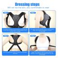 Posture Corrector Women Men Back Brace Comfortable Posture Trainer Spinal Alignment Posture Support Adjustable Back Straightener.