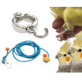 Cockatiel Bird Harness with 60 Inch Elastic & 5.5mm Anklet – Full Set Combo Pack for Pet Birds in Bangladesh (1PCS). 