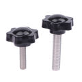 2PCS Thread Star Shaped Clamping Bolt Knob Bakelite Plastic Head Handle Screw GJCUTE. 