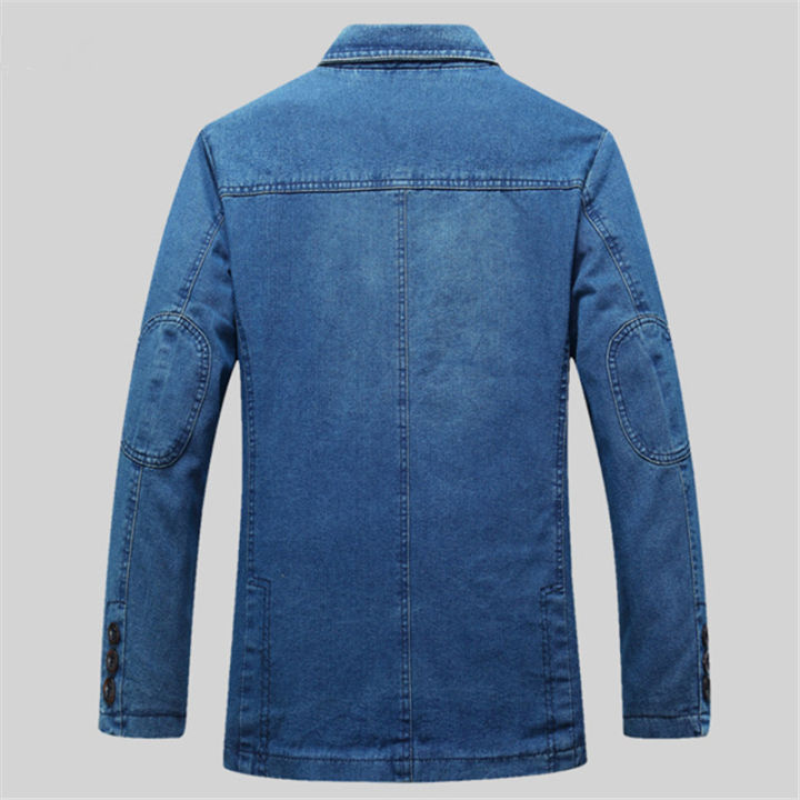 Mens%20Denim%20Blazer%20Men%20Fashion%20Cotton%20Vintage%20Suit%20Outerwear%20Male%20Blue%20Coat%20Denim%20Jacket%20Men%20Slim%20Fit%20Jeans%20Denim%20Blazers%20Top%204Xl%20-%20Image%204
