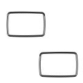 2Pcs for Voxy 2022 Car Audio Speaker Cover Trim Bright Black.