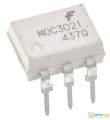 MOC3021 MOC-3021 3021 Optocoupler Random Phase TRIAC Driven Optoisolator IC DIP 6 Pin Optocoupler For Electrical Circuitry & Parts. 