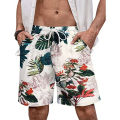Hawaii beach shorts for men casual short pants 3D printed flower elastic waist board shorts pant swimsuit homme 2023 swim trunks. 