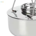 Portable Camping Tea Kettle, Teapot Coffee Pot Outdoor Kettle Campfire Kettle Water Kettle Cookware for Hiking Camping Picnic. 