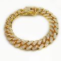 Bracelet for Men Cuban Link Bracelets Diamond Miami Cuban Bracelets. 