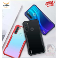 For Xiaomi Redmi Note 8 - Ipaky Back Cover -Transparent Back Cover Black.