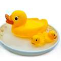 Rubber -Duck Family Bath Set (Set Of 4) - Floating Bath Tub Toy (Set Of 4). 