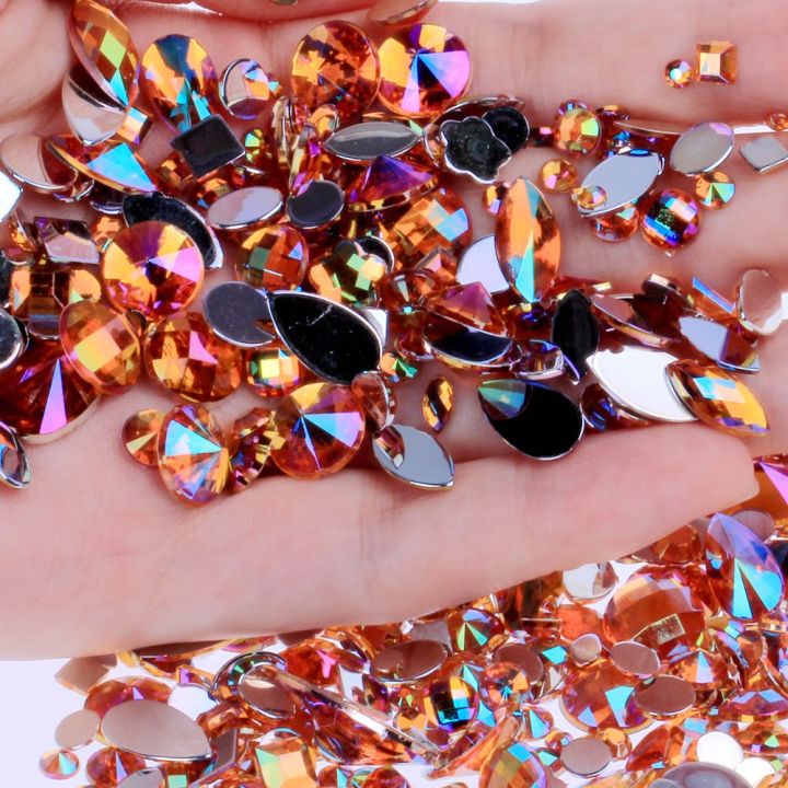 Mixed%20300pcs%20Crystal%20Clear%20AB%20Rhinestones%20DIY%20Non%20Hotfix%20Flatback%20Acrylic%20Nail%20Stones%20Gems%20For%203D%20Decorations%20-%20Image%207
