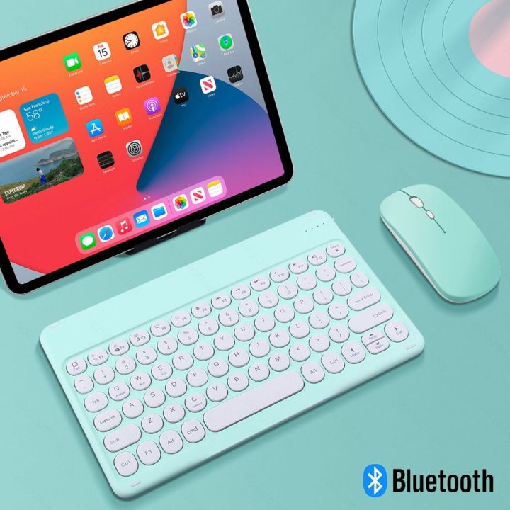 2021%20Keypad%20Rechargeable%20Ultra%20Thin%20Keyboard%20Wireless%20Bluetooth%20For%20Xiaomi%20Samsung%20Huawei%20Tablet%20-%20Image%204