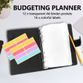 A6 Binder, Budget Binder and Cash Envelope, Cash Envelope Wallet, Budget Planning, Envelope Binder,with Budget Envelope. 