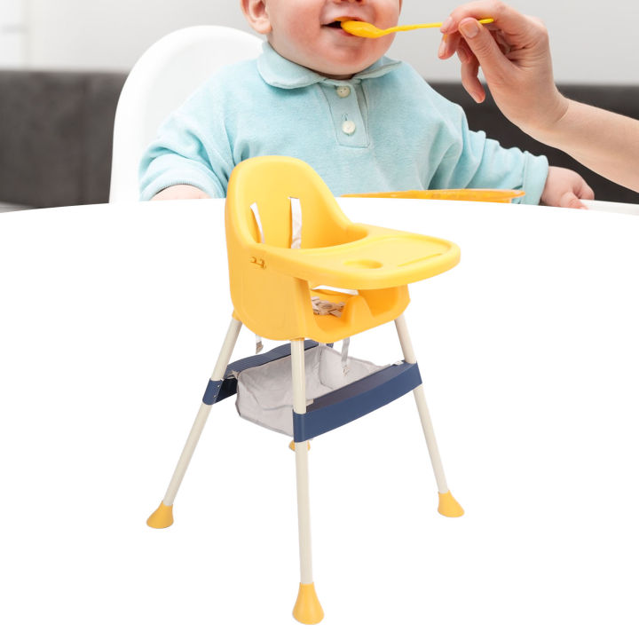 Baby%20Folding%20High%20Chair%20Height%20Adjustable%20Safety%20Harness%20Baby%20Dining%20Highchair%20for%20Infant%20-%20Image%202