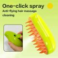 Cat Steam Brush Steamy Dog Brush 3 in 1 Electric Spray Cat Hair Brushes Pet Grooming Comb Hair Removal Combs for Massage.