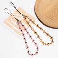 Fashion Evil Eye Phone Chain Resin Beads Mobile Phone Strap Colorful Mobile Phone Charm Accessories Jewelry for Women Girls.