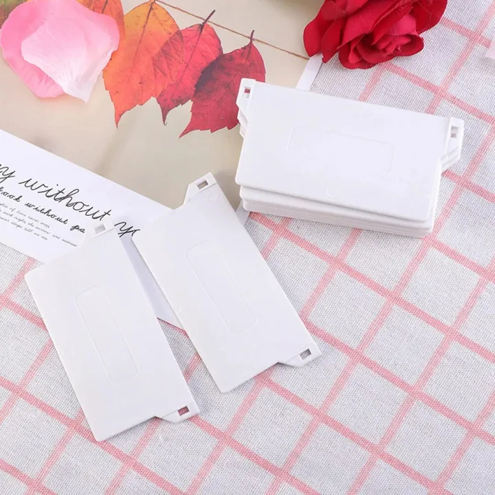 12Pcs%2089mm%20White%20Vertical%20Blind%20Bottom%20Vertical%20Blind%20Tabs%20Chainless%20Slat%20Louver%20Weights%20for%20Slats%20Drapes%20Curtain%20Repair%20Spare%20-%20Image%202