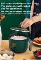 Multifunctional Non-stick Mini Rice Cooker Non-Coated Household Electric Cooker Electric Frying Pan. 