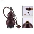 Gourd, Portable Chinese Characteristic Carving Crafts, Gourd Water Bottle, Dried Gourd Drinking Bottle for Indoor Outdoor Craft Decoration.